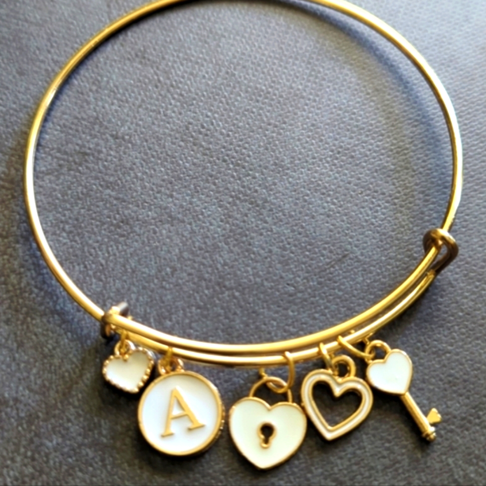 Bite & Pout "A" Bangle